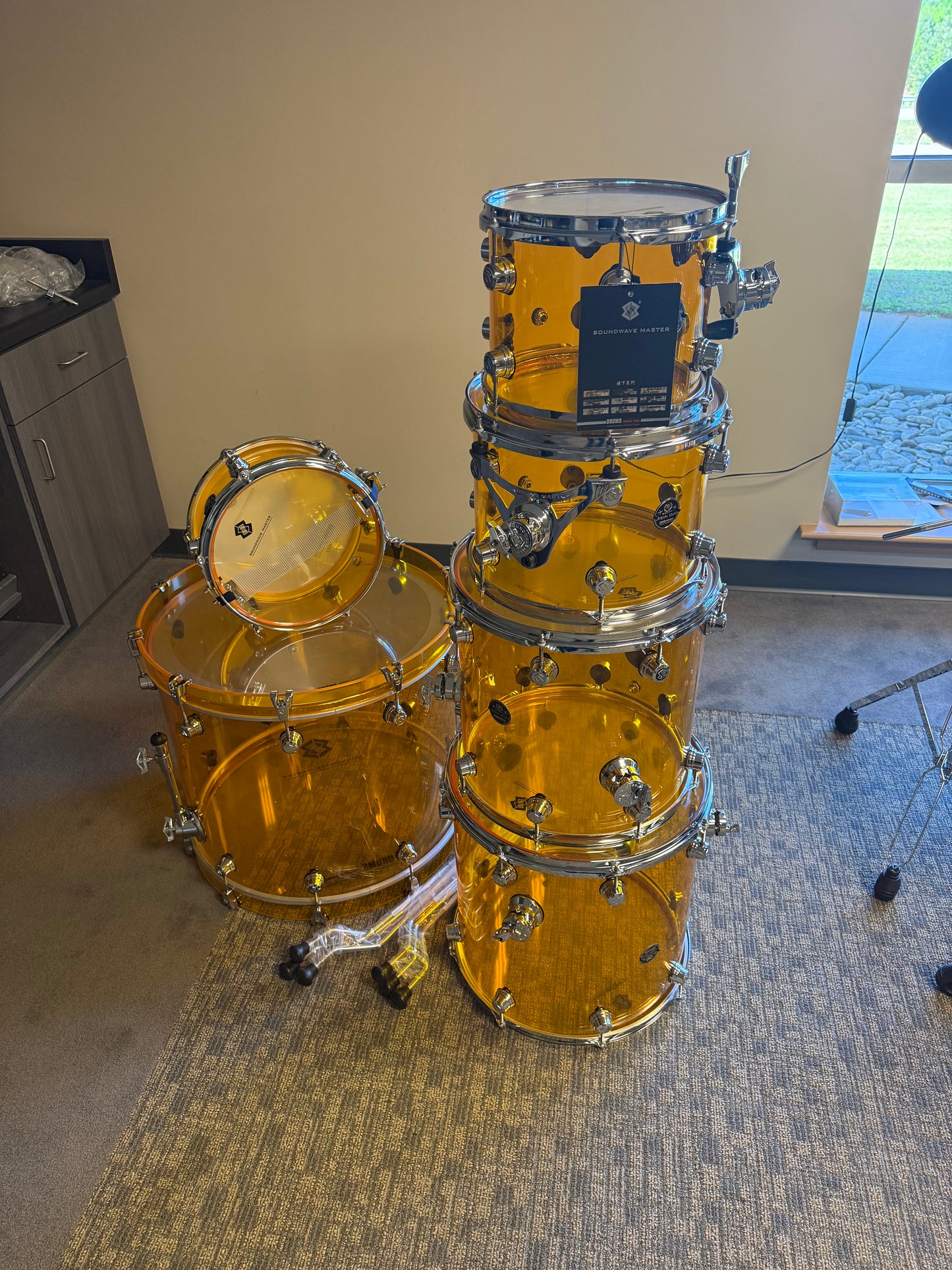 SOUNDWAVE MASTER ICE CRYSTAL SOUND SERIES AMBER SHELL PACK