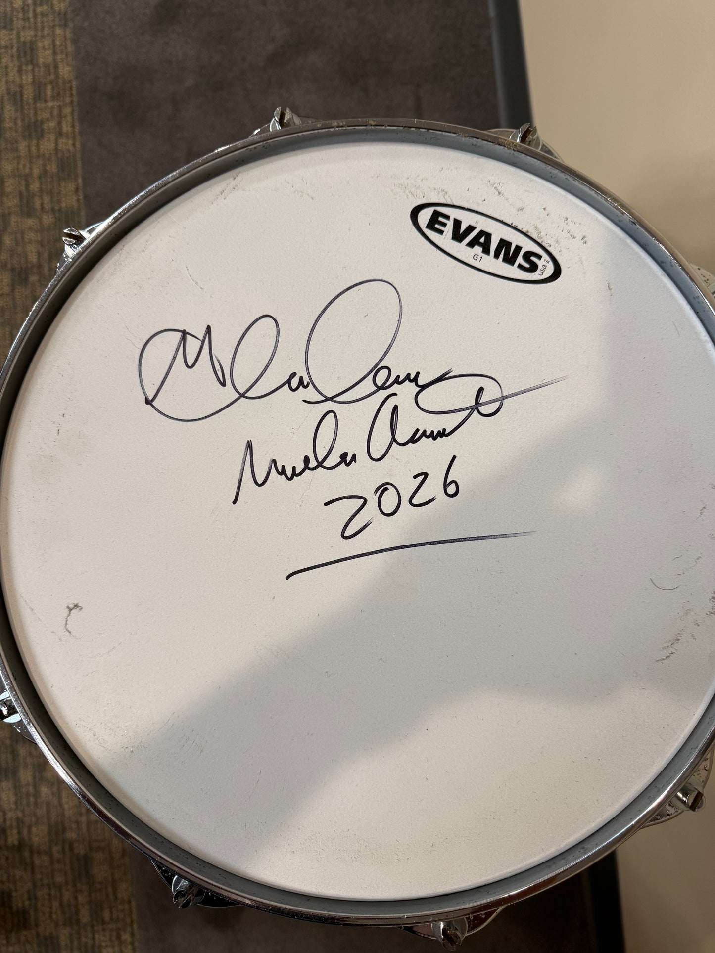 Vintage Sonor Phonic Steel Snare Drum – 14x6.5 – Made in Germany