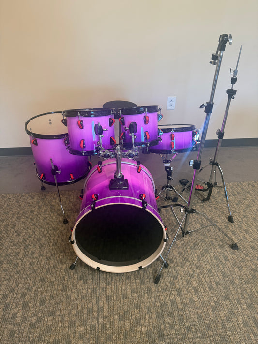 Youth Advanced Spirit Drum Kit-Purple Fade