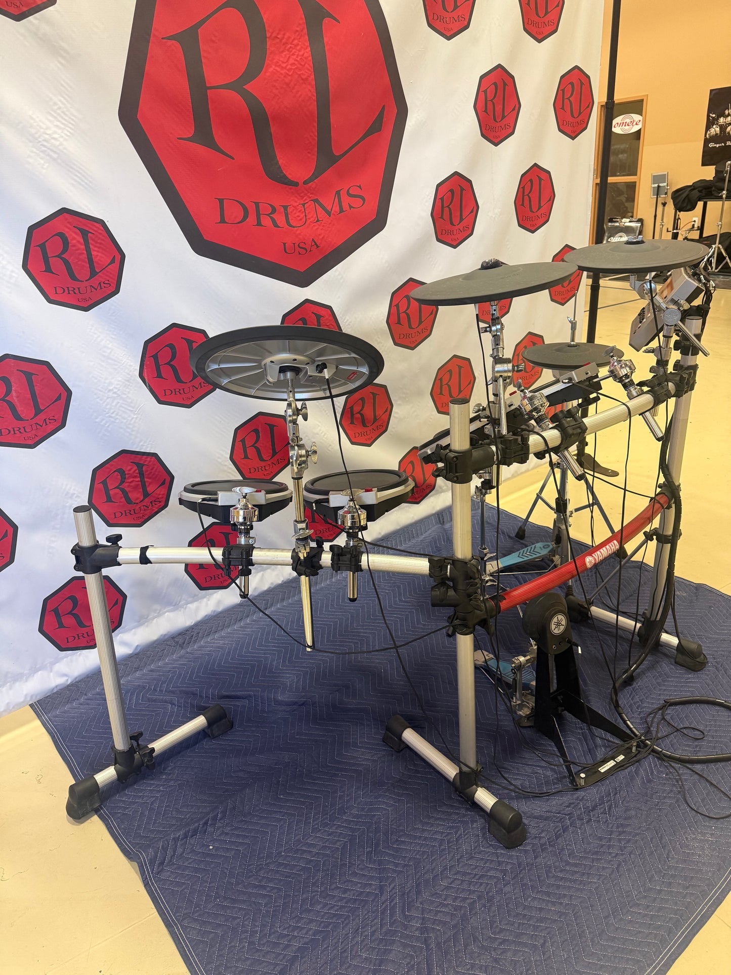 Used Yamaha DTXtreme IIs electronic drum set