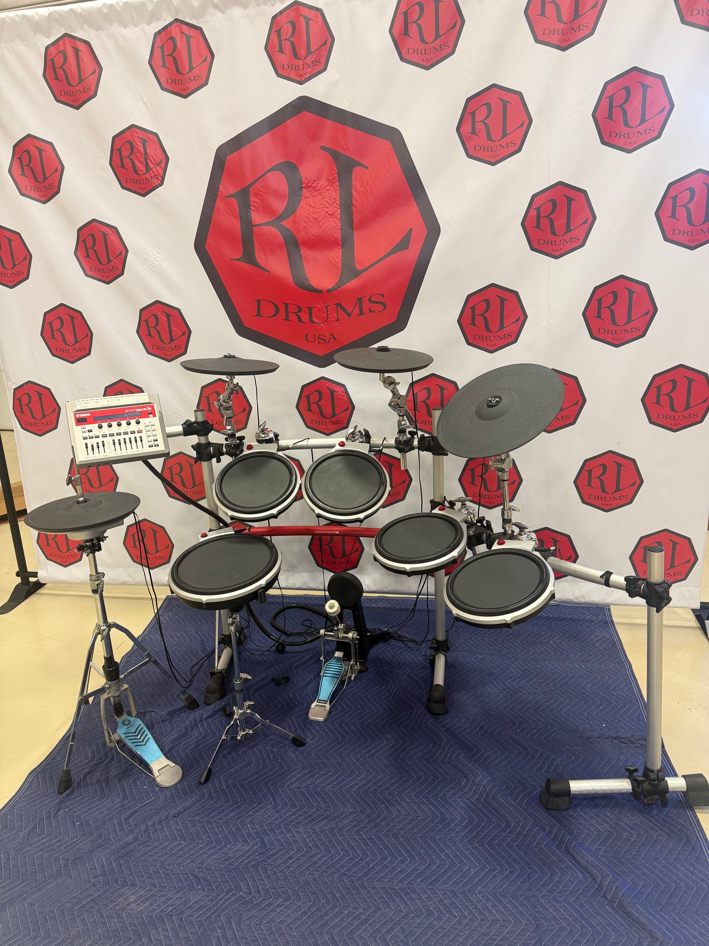 Used Yamaha DTXtreme IIs electronic drum set