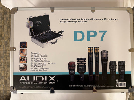 Audix DP7 7-piece Drum Microphone Pack
