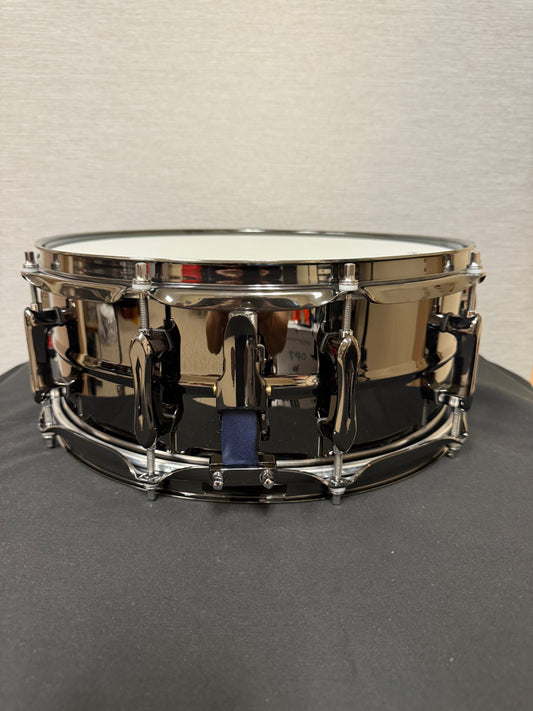 Black Nickel-Plated Steel Snare Drum CXV01