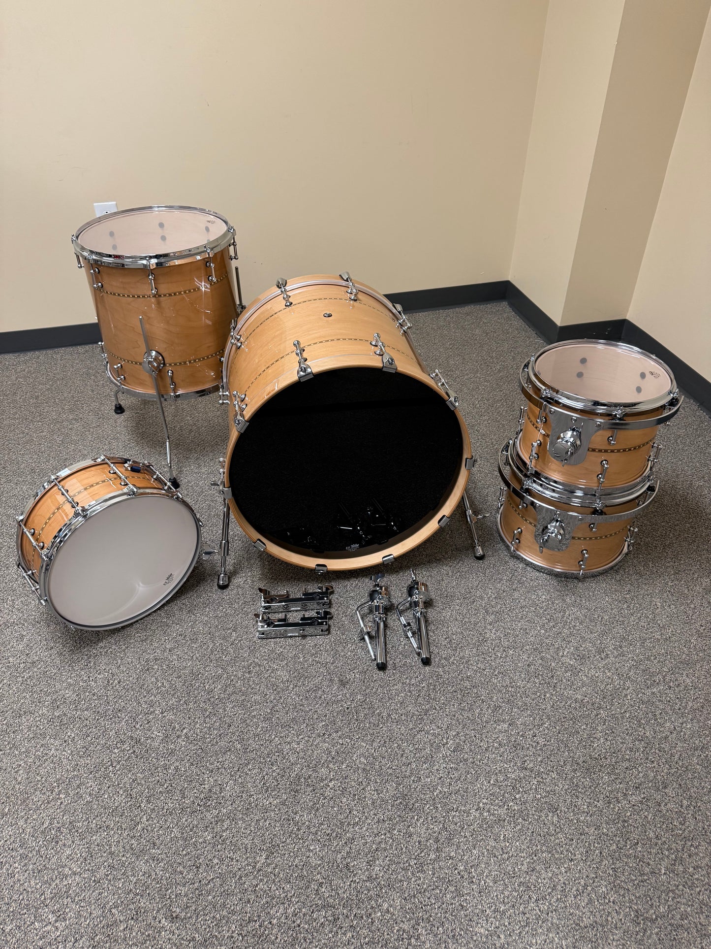 Maple Hand Inlay Shell Pack-SUN225
