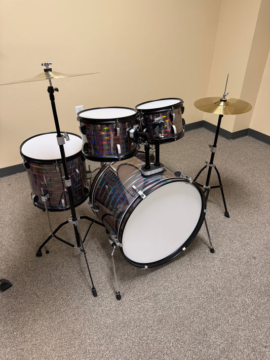 Rainbow Silver Poplar Drum Set -SP525T