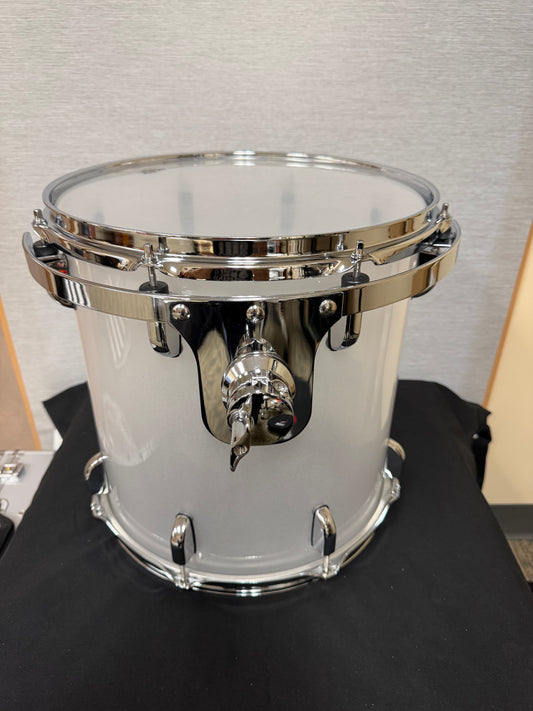 Frost White Seamless Acrylic 14"x14" - Rack Tom Drum - JB-FWA14-14RT
