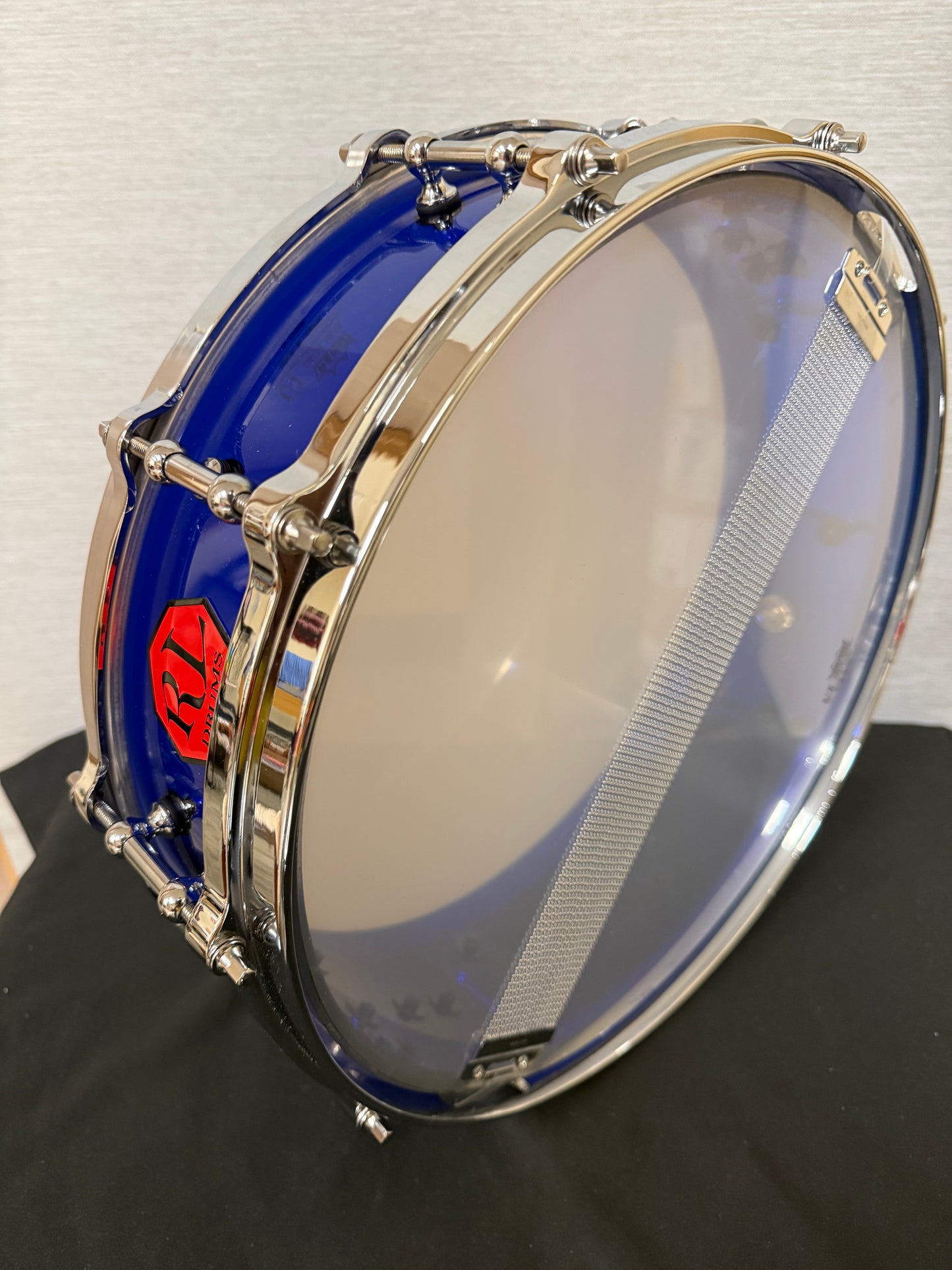 Navy Blue Acrylic Piccolo Drum SD14x4-NB-DC