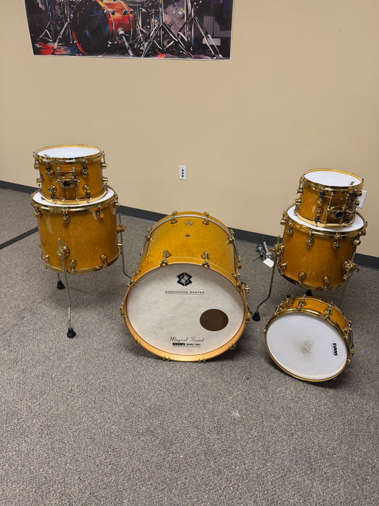 Soundwave Master Glory Sound Golden Drill Drum Shell Pack -Demo Set