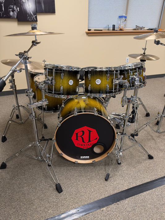 Golden Fade Sparkle Birch Shell Pack - Performer 100A