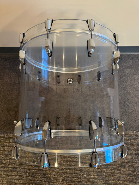 Clear Seamless Acrylic 20"x18" - Bass Drum- JB-CA20-18BD