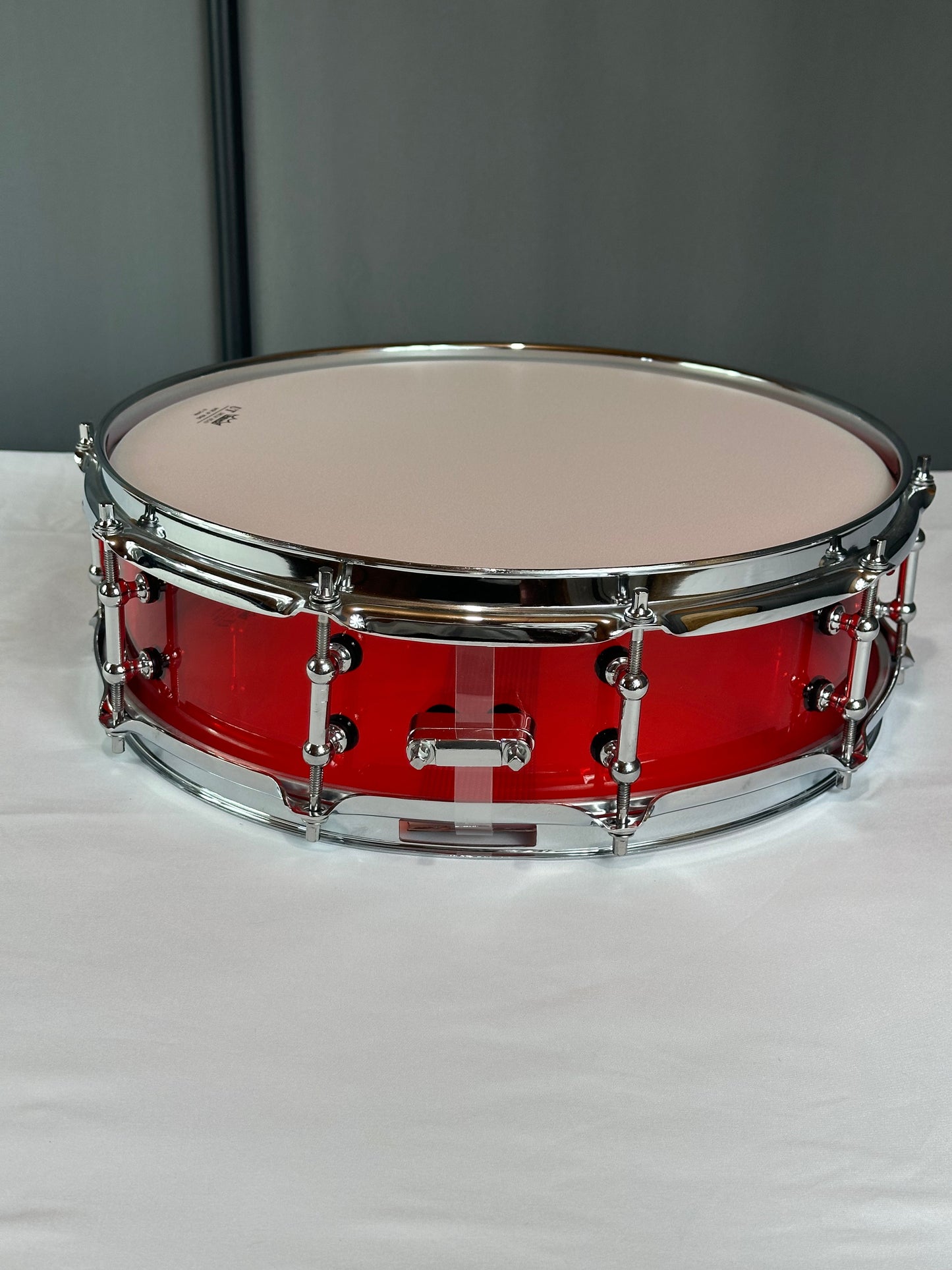 Red Acrylic Piccolo Drum SD14x4-R