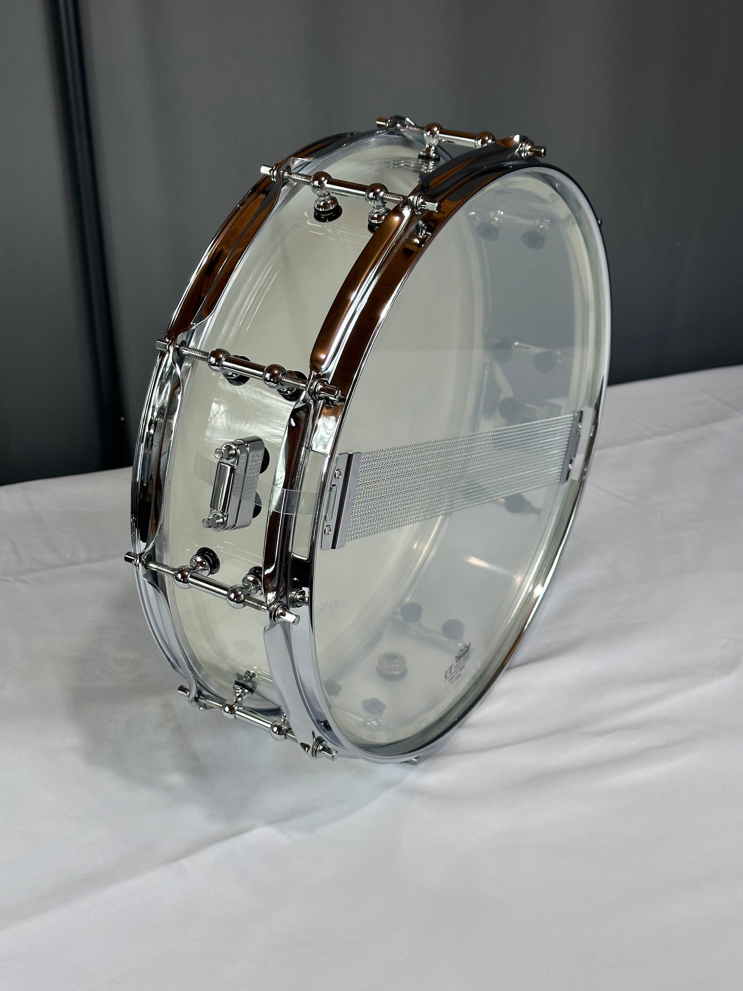 Clear Acrylic Piccolo Drum SD-14x4-C