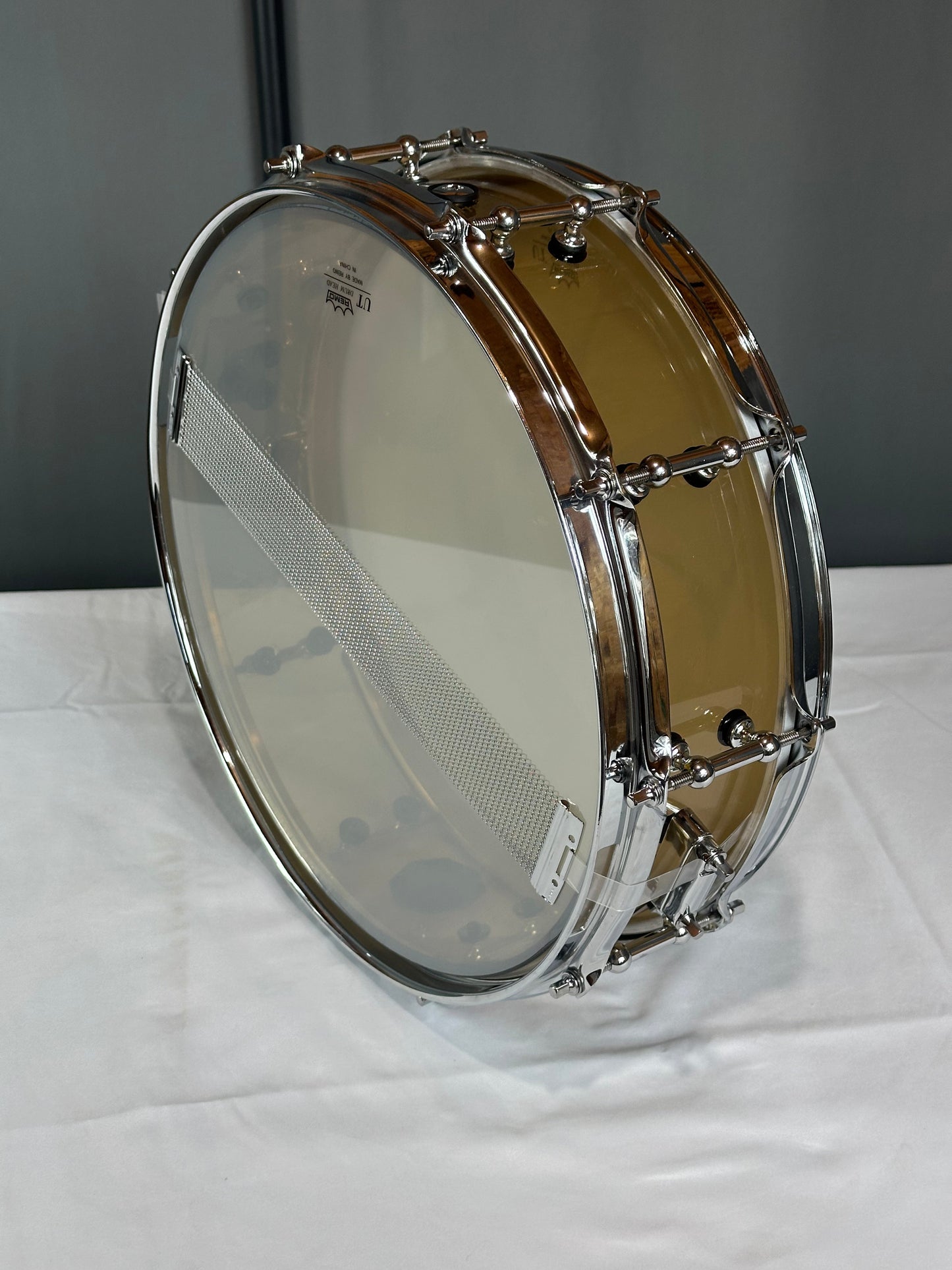 Smoke Gray Acrylic Piccolo Drum SD14x4-SG