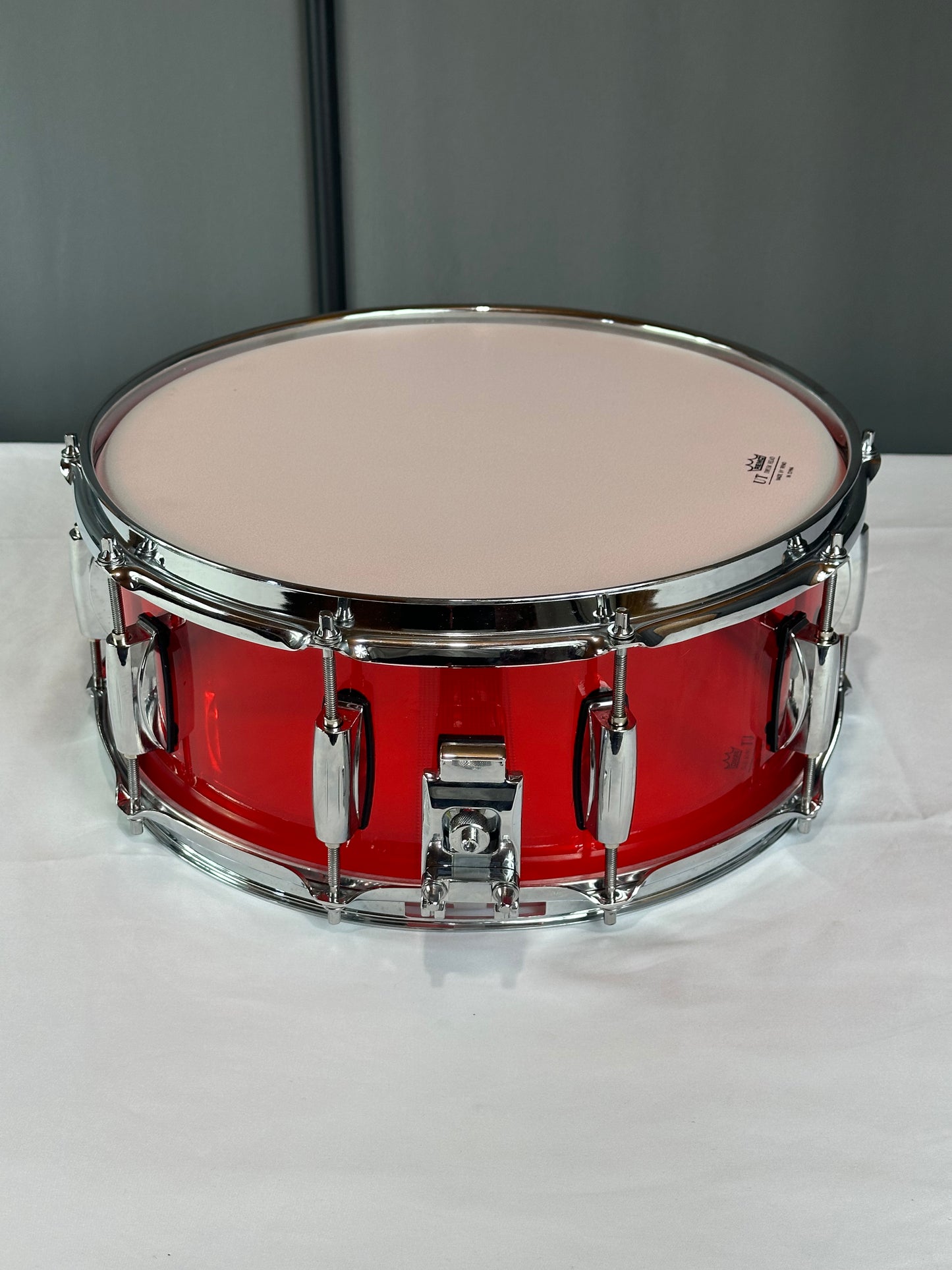 Red Acrylic Snare Drum SD-14-6-R