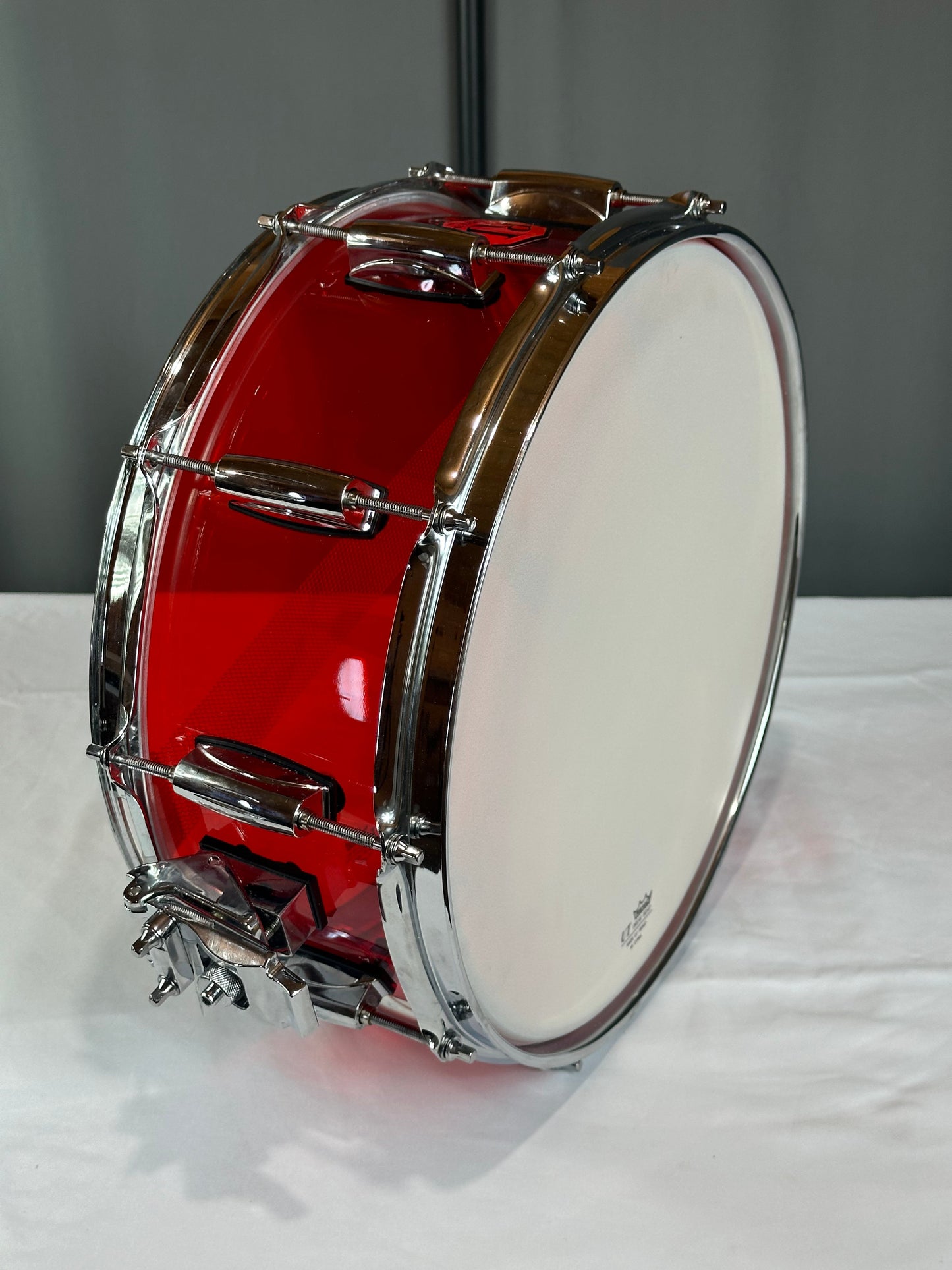 Red Acrylic Snare Drum SD-14-6-R