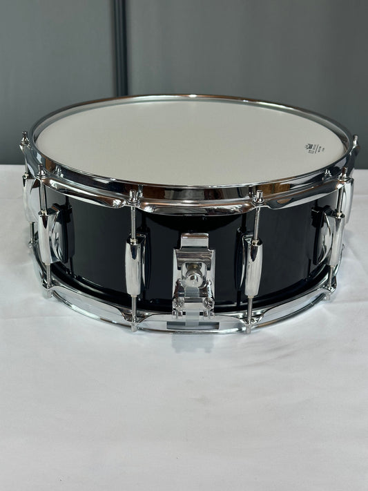 Black Acrylic Snare Drum ASD-14x6-BK