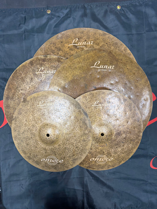 Omete Lunar Series Cymbals- 5 Pack