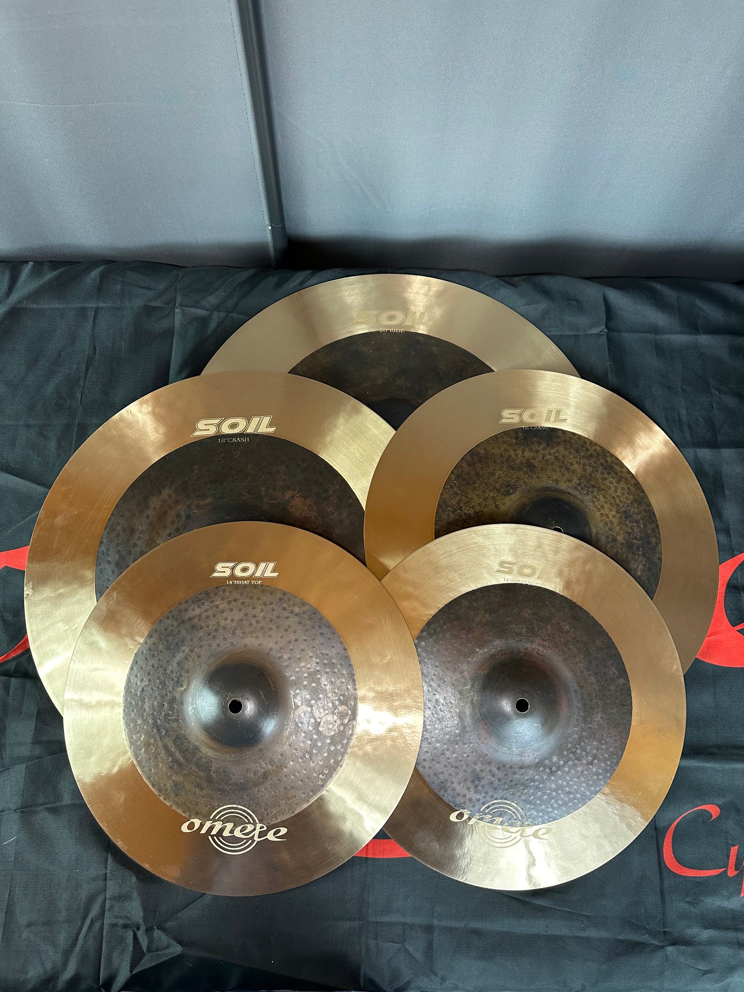 Omete Soil Series Cymbal - 5 Pack