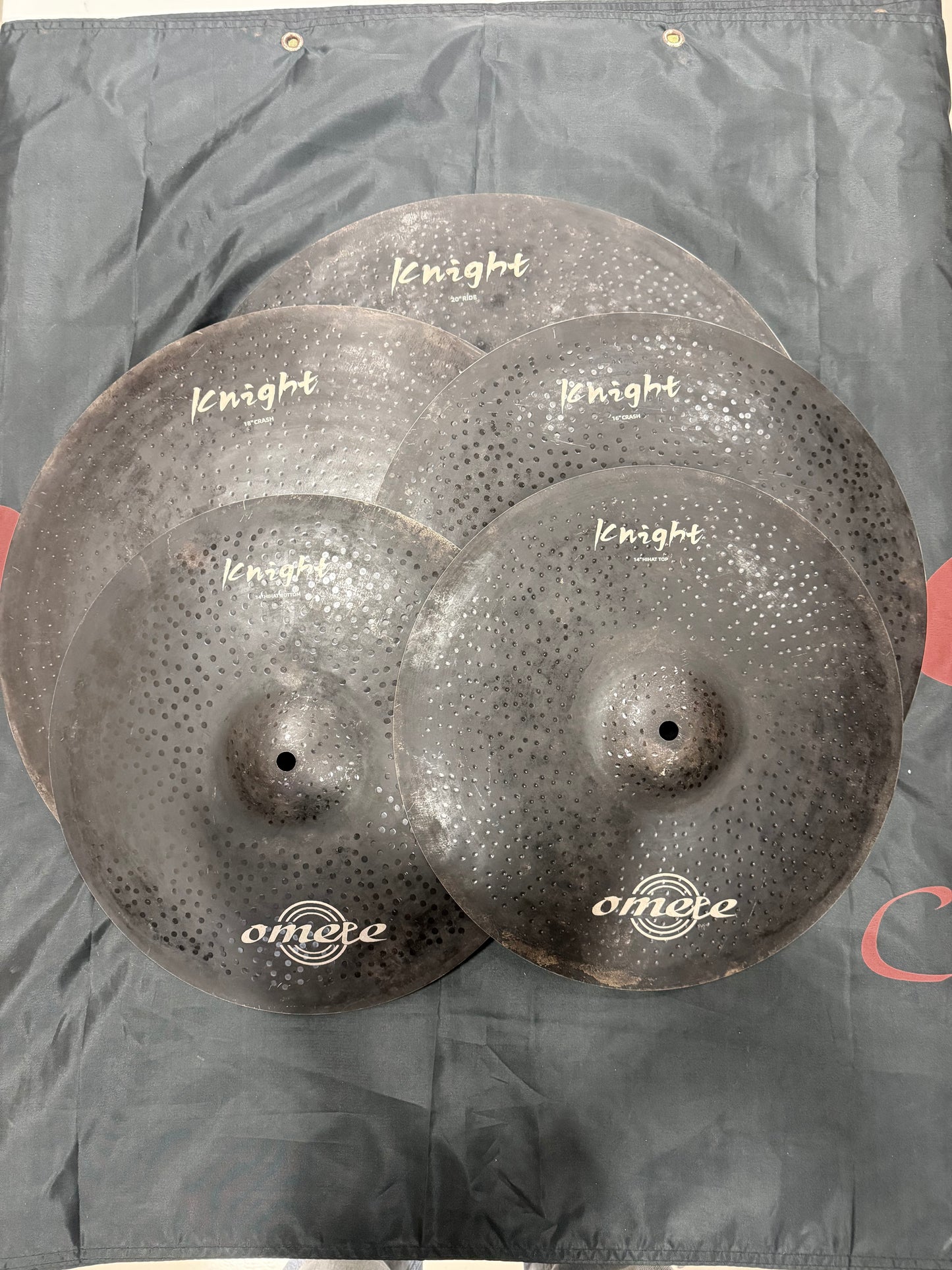 Omete Knight Series Cymbals- 5 Pack