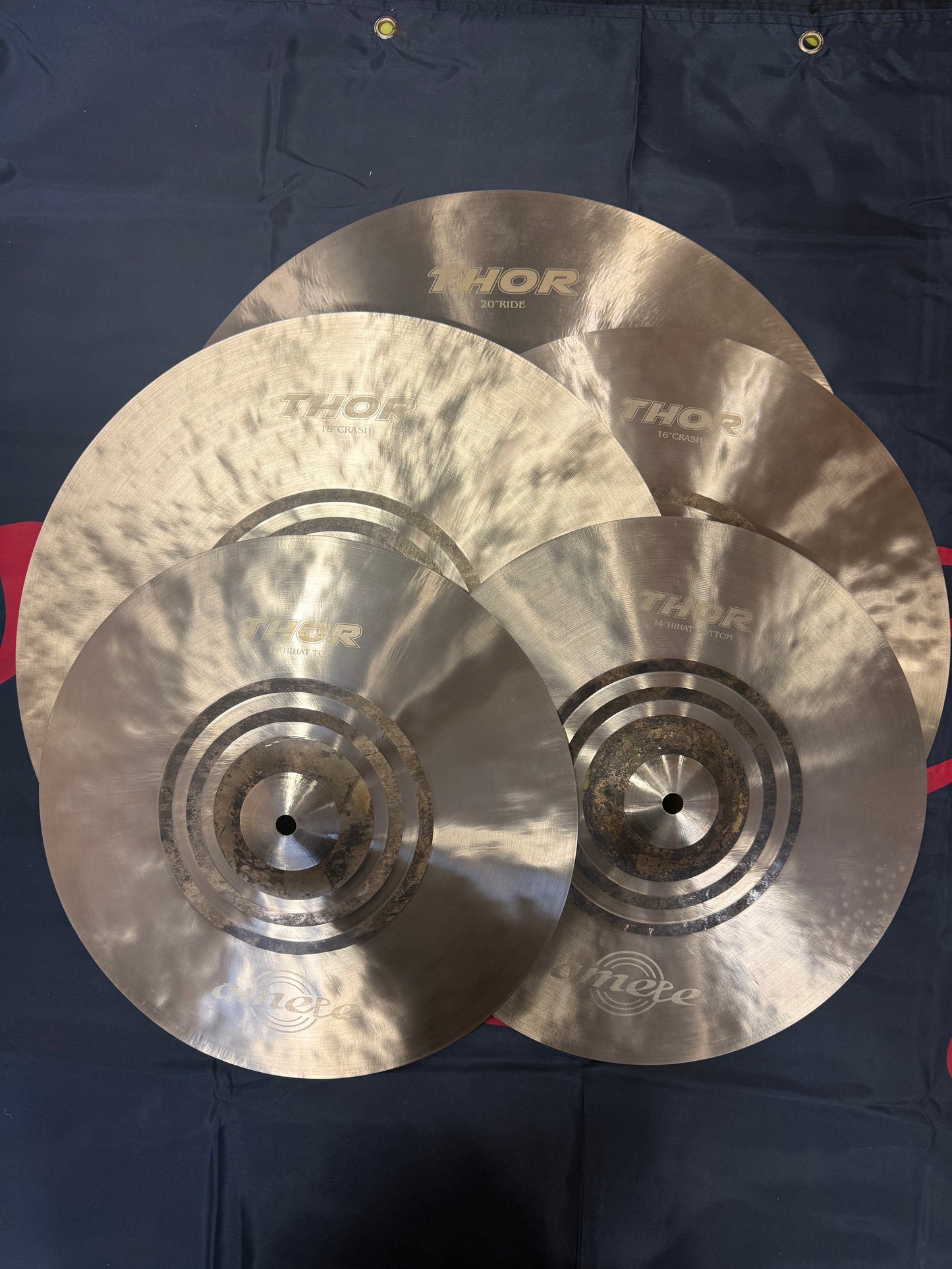 Omete Thor Series Cymbals - 5 Pack