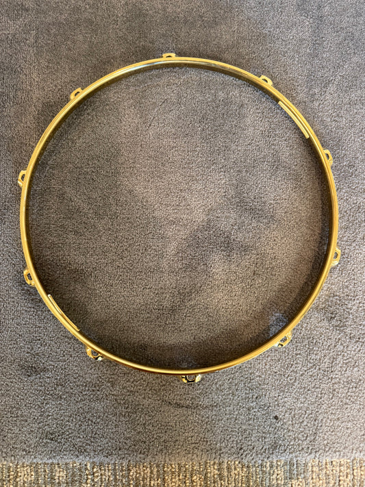 Triple Flange Gold Hoop 14" Snare Side