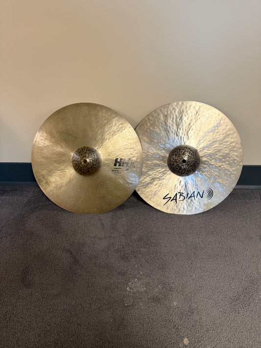 Used Sabian 15-inch HHX Complex Medium Hi-Hat Cymbals