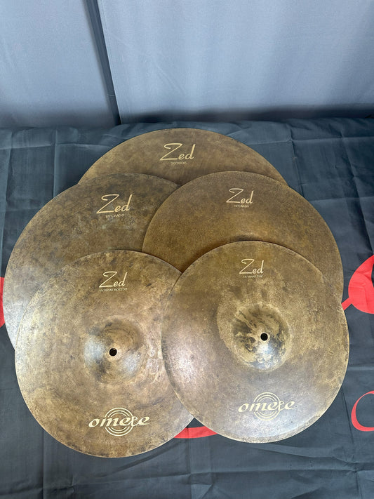 Omete Zed Series Cymbals - 5 Pack