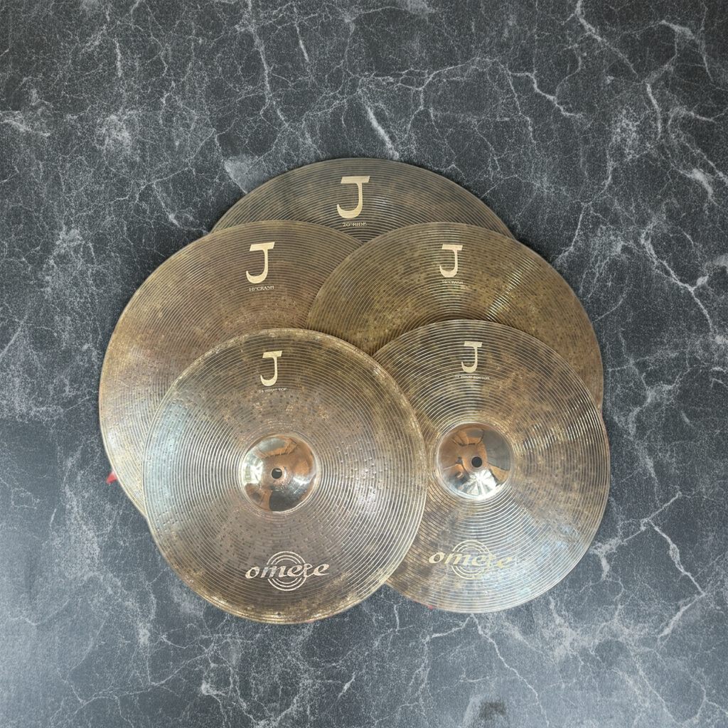 Omete J Series Cymbals - 5 Pack