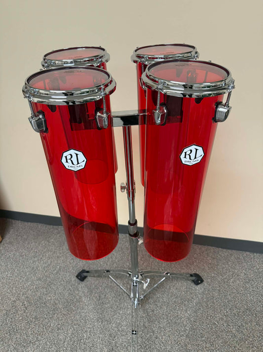 Octoban Red Seamless Acrylic Special Build Set -ORC-SET-T