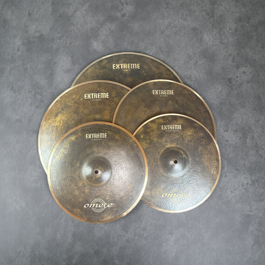 Omete Extreme Series Cymbals - 5 Pack