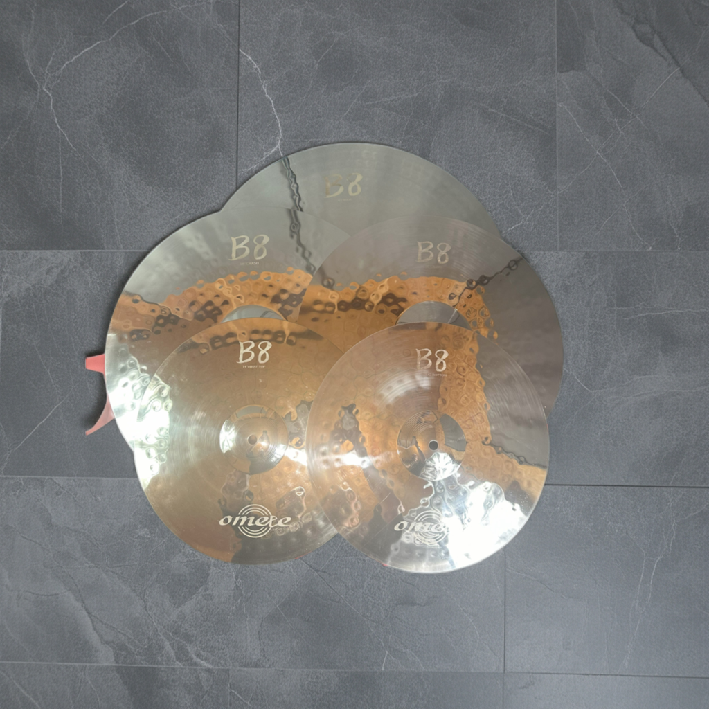 Omete B8 Series Cymbals - 5 Pack