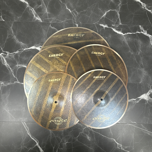 Omete Energy Series Cymbals - 5 Pack