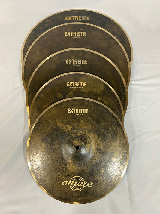 Omete Extreme Series Cymbals - 4 Pack