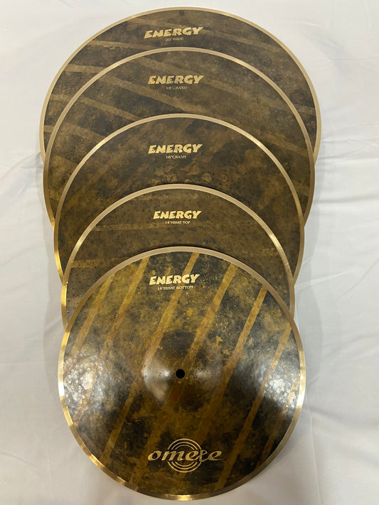 Omete Energy Series Cymbals - 4 Pack