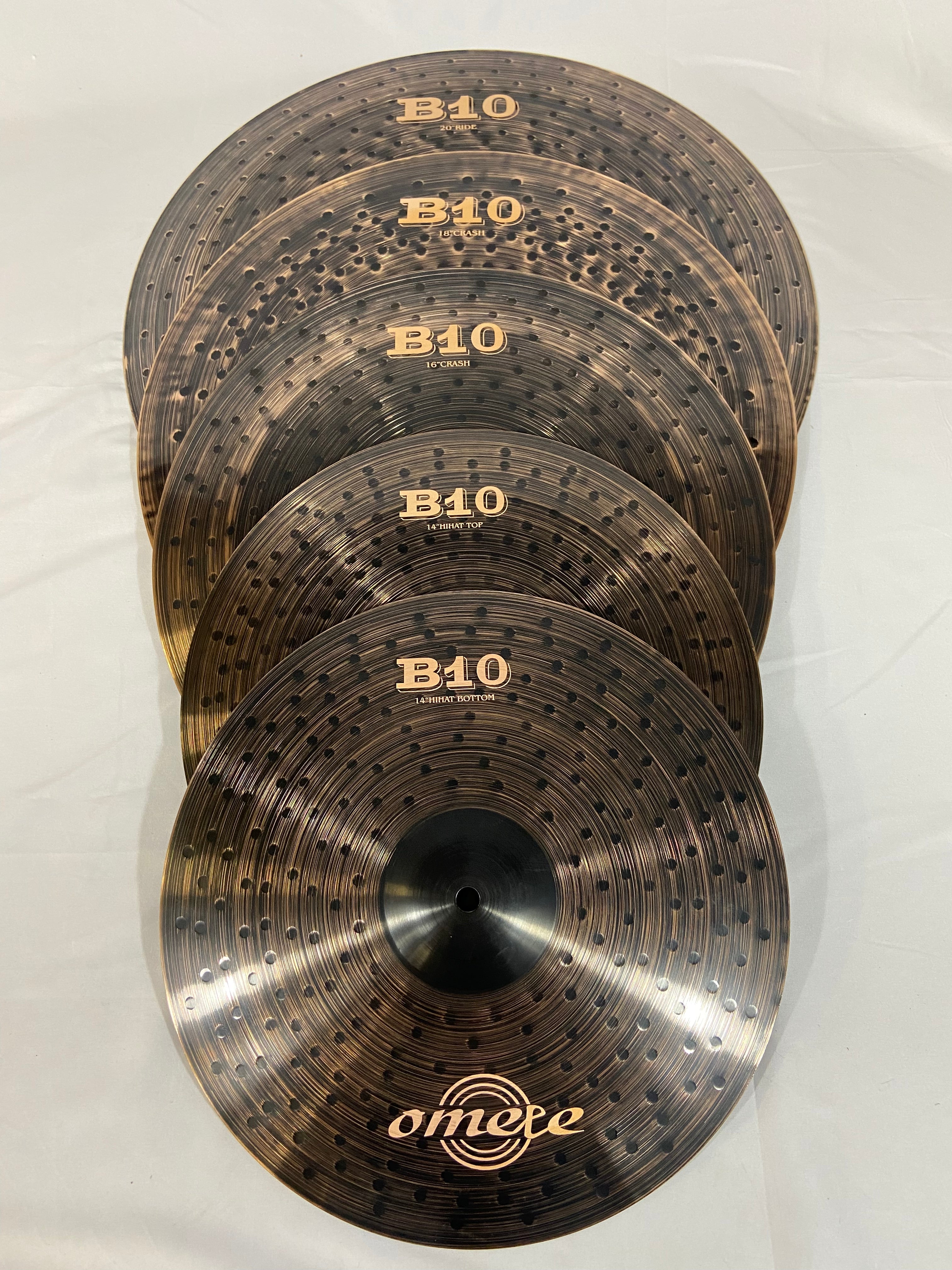 Omete B10 Series Cymbals - 4 Pack – RL Drums