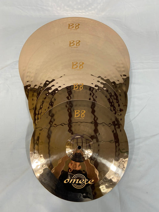Omete B8 Series Cymbals - 4 Pack