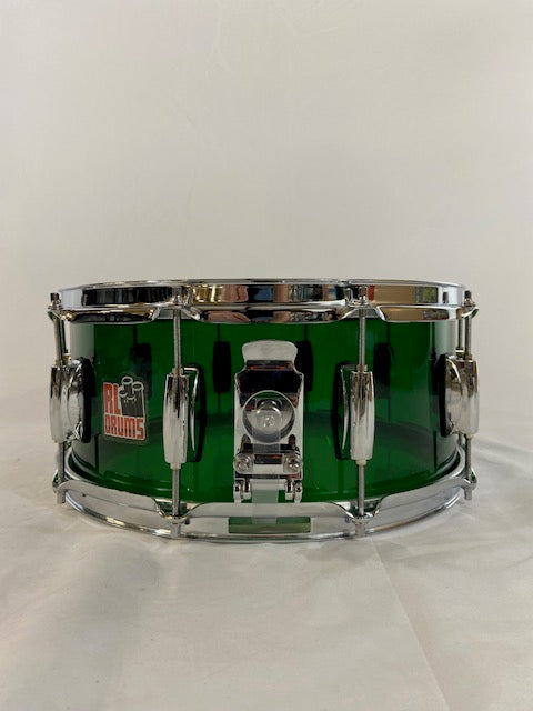 Green Acrylic Snare Drum